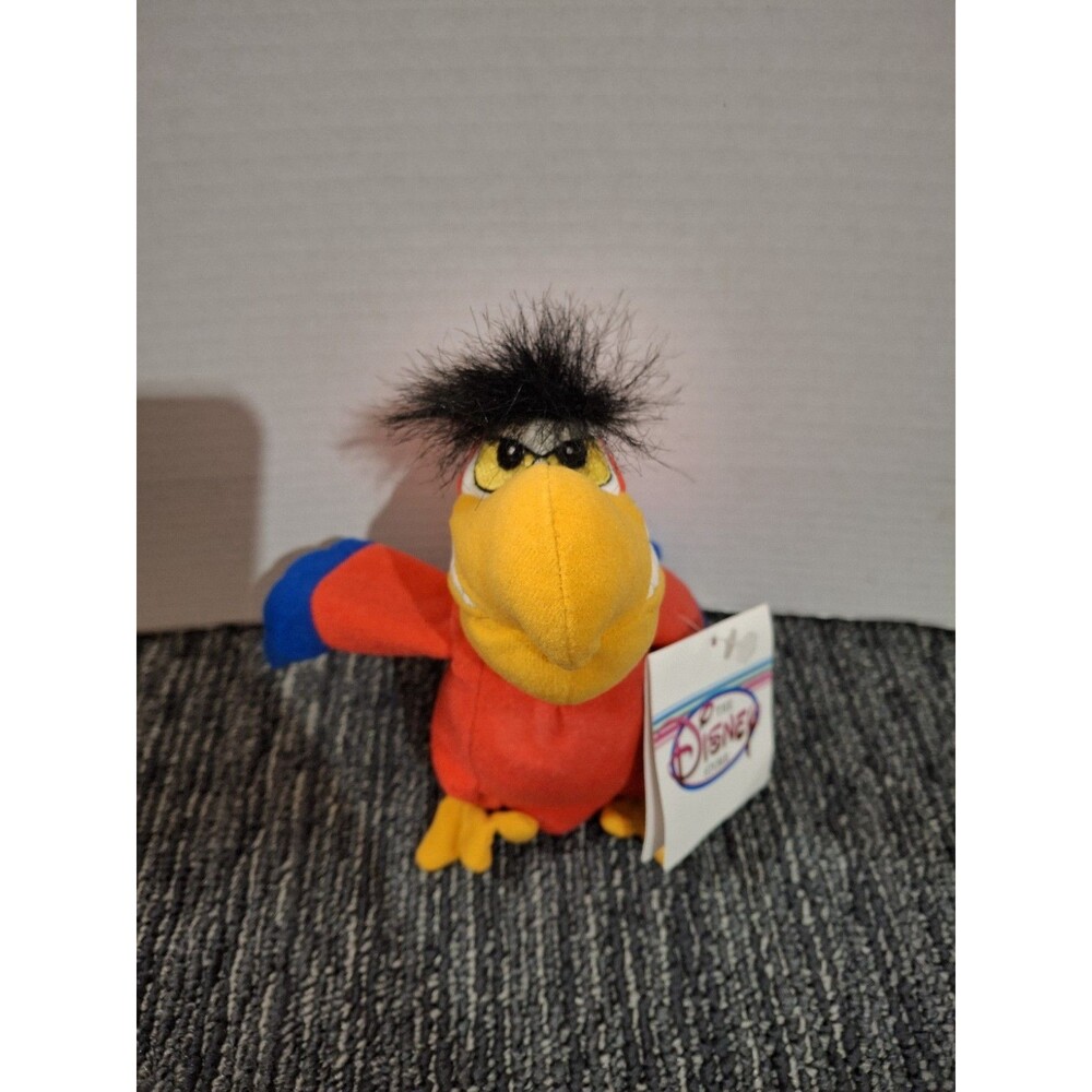 Walt Disney's Aladdin, "lago", Beanbag, Plush, Stuffed Toy